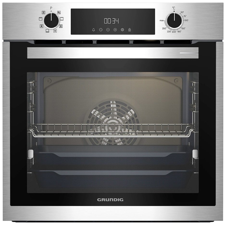 Духовой шкаф Grundig GEBM 11300 XC серебристый