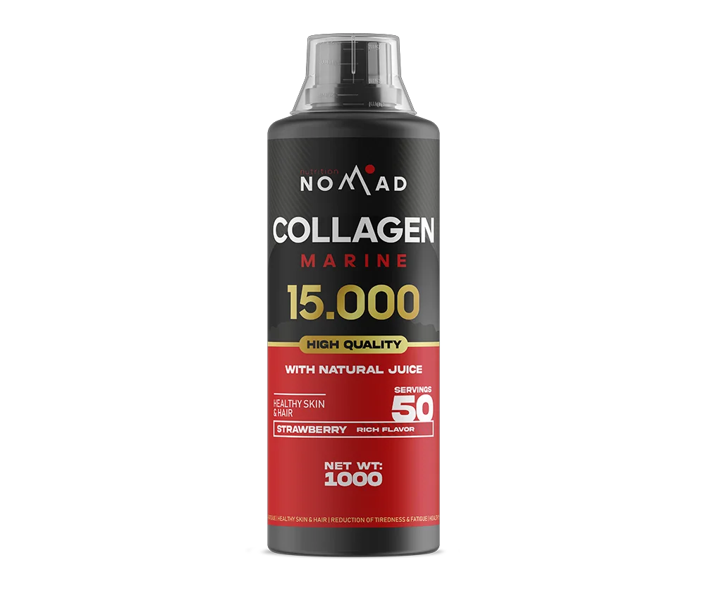 Коллаген Nomad Nutrition Collagen Marine 15000 Клубника 1000 мл