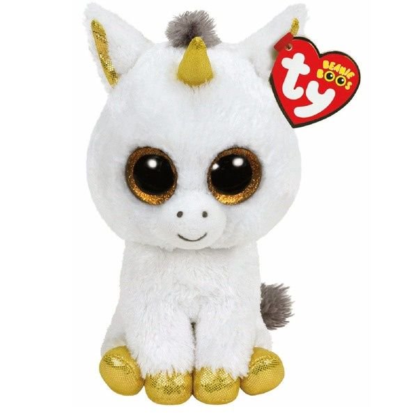Мягкая игрушка TY Beanie Boo's  Единорог Pegasus 15см купить,NaN