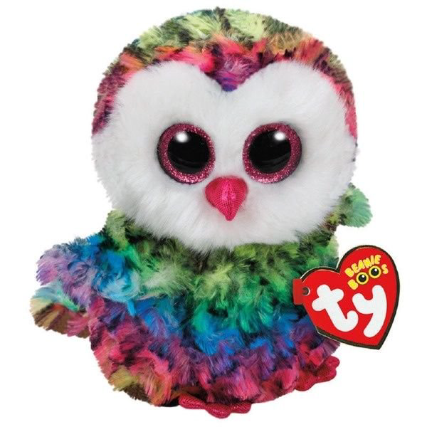 Мягкая игрушка TY Beanie Boo's Совенок Owen 15см купить,NaN