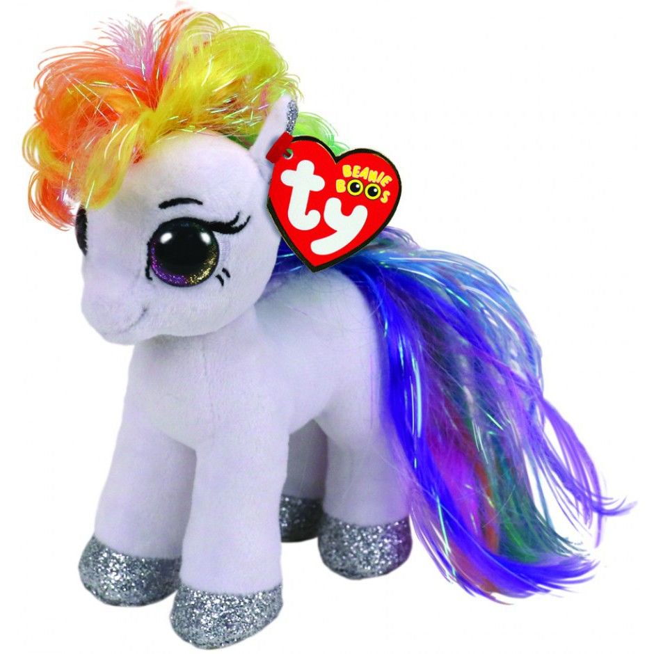 Мягкая игрушка TY Beanie Boo's Пони Starr 15см купить,NaN