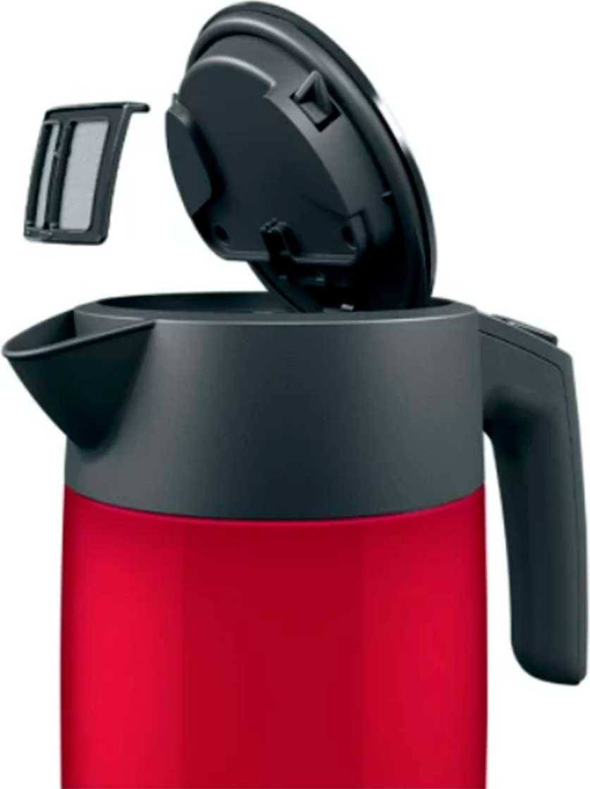 Электрочайник Bosch TWK7L464 красный купить,NaN