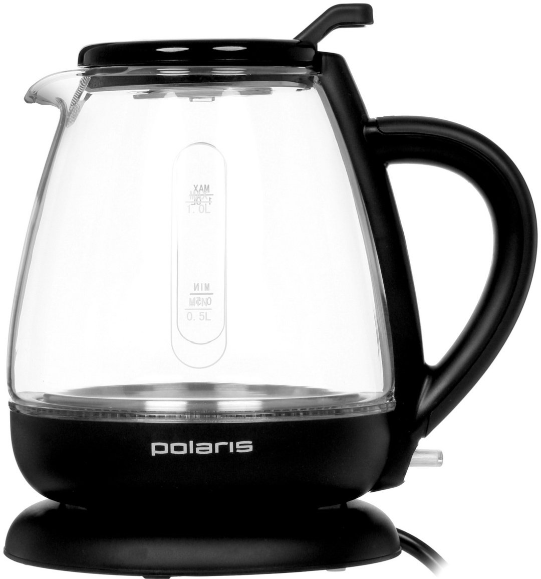 Электрочайник Polaris PWK 1077CGL черный купить,NaN