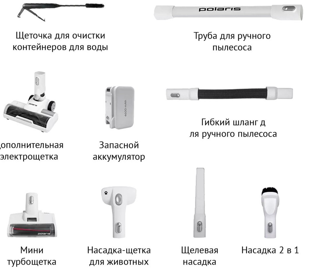 Пылесос Polaris PVCW 8090 белый купить,NaN