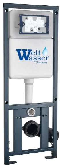 Инсталляция комплект WeltWasser MM41080 MARBERG 410 + MERZBACH 043 MT-WT + MAR 410 SE MT-BL белый