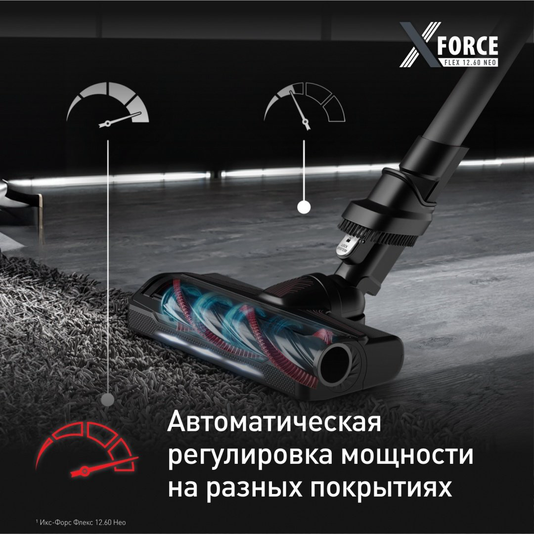 Пылесос Tefal X-Force Flex 12.60 Neo Aqua TY9LC1WO черный купить,229990