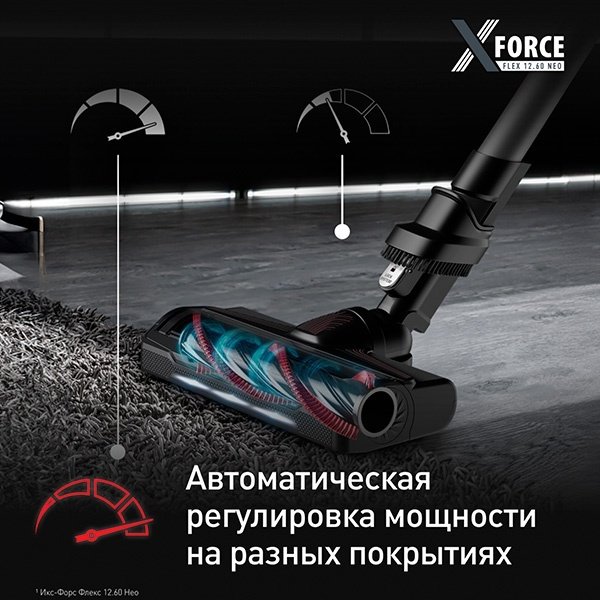 Пылесос Tefal X-Force Flex 12.60 Neo TY9L42WO черный купить,189990