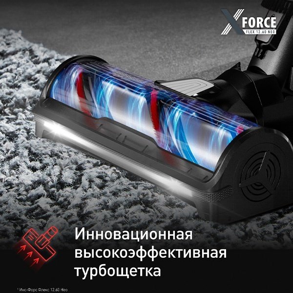 Пылесос Tefal X-Force Flex 12.60 Neo TY9L42WO черный купить,189990