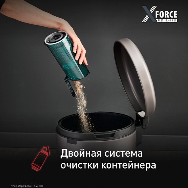 Пылесос Tefal X-Force Flex 12.60 Neo TY9L42WO черный купить,189990