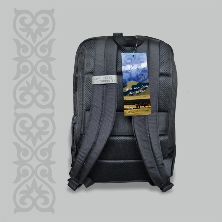 Рюкзак для ноутбука Qazaq Tourister QT-001 15.6" Black - ForteMarket Рюкзак для ноутбука Qazaq Tourister QT-001 15.6" Black купить,0