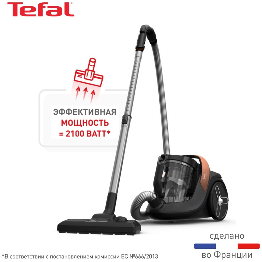 Пылесос Tefal TW7B70EA черный