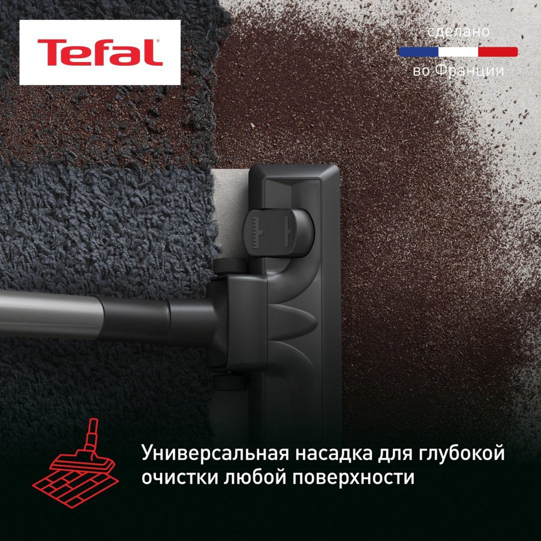 Пылесос Tefal TW7B70EA черный купить,149990