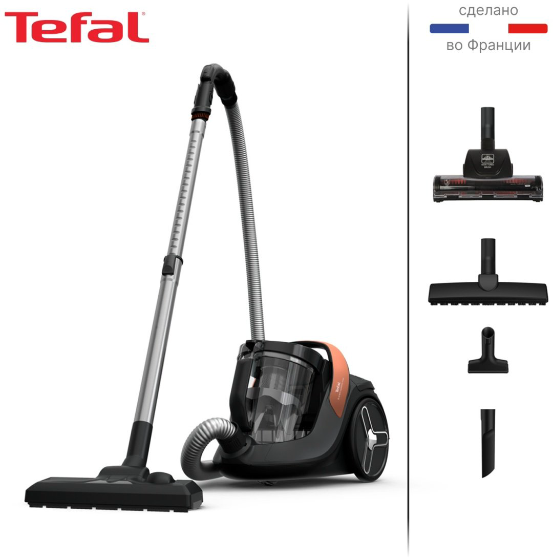 Пылесос Tefal TW7B70EA черный купить,149990