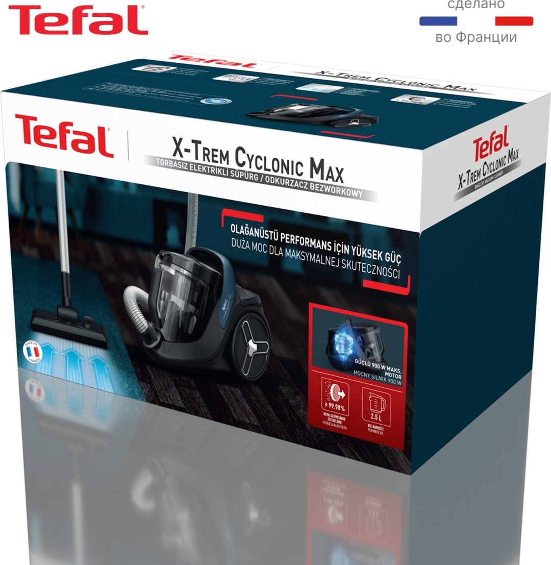 Пылесос Tefal TW7B70EA черный купить,149990