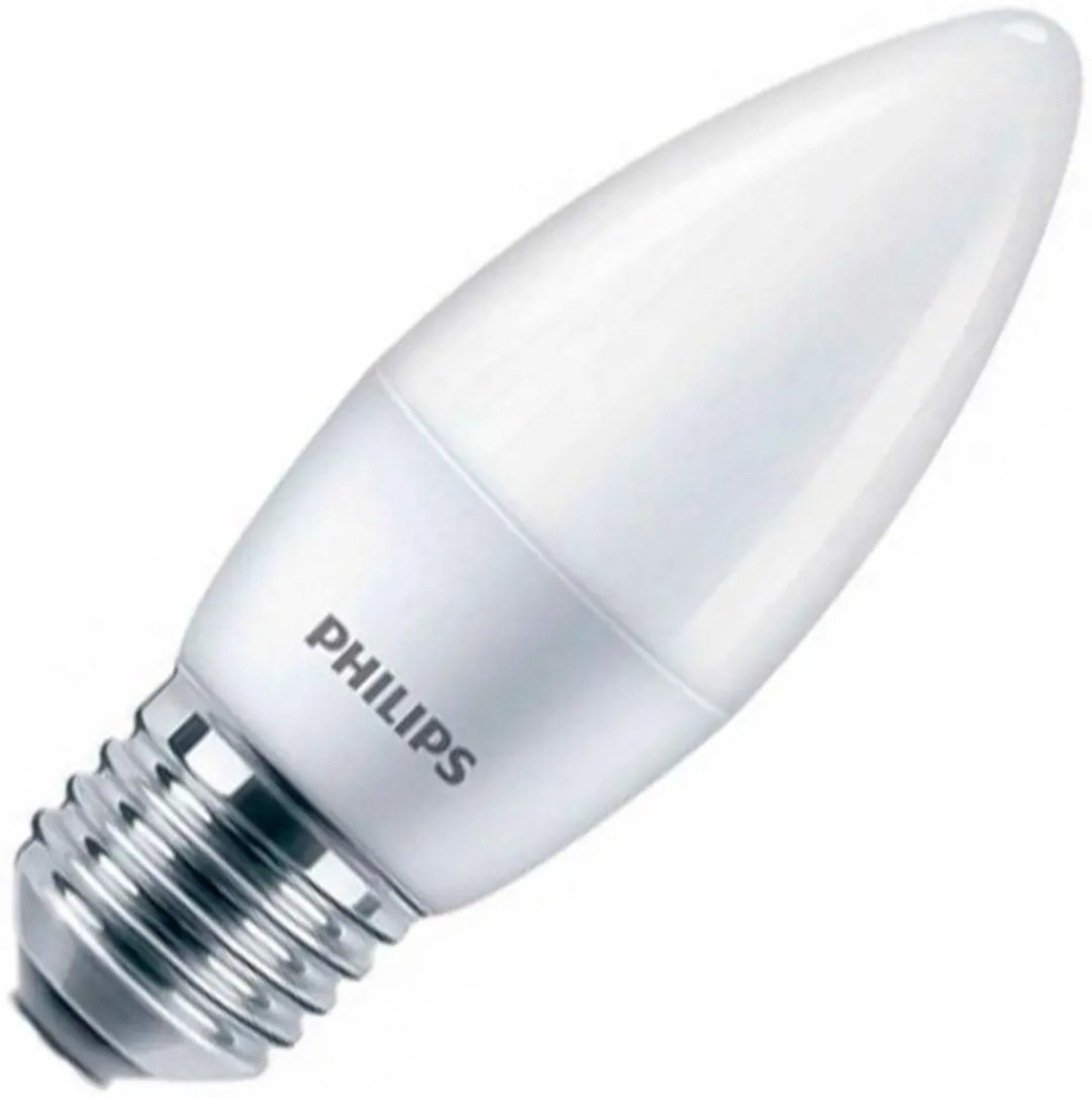 Philips 6W E27, светодиодная, нейтральный белый купить,0