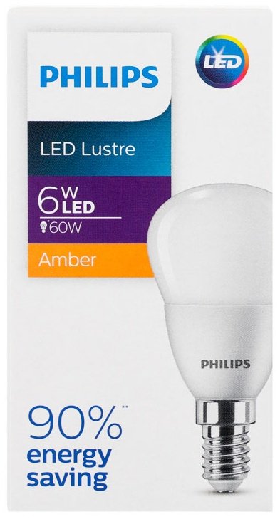Philips 6W Е14, светодиодная, теплый белый - ForteMarket Philips 6W Е14, светодиодная, теплый белый купить,0