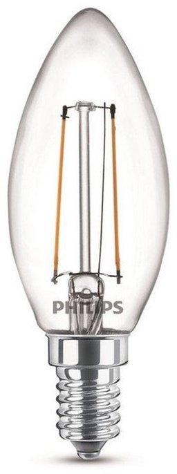 Philips 4.5W Е14, светодиодная, теплый белый