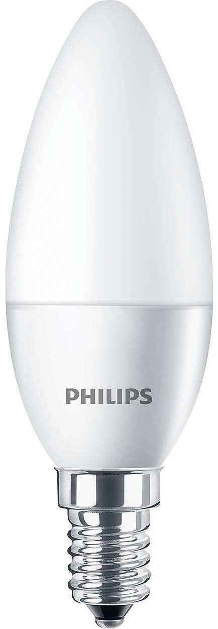 Philips 6.5W Е14, светодиодная, теплый белый