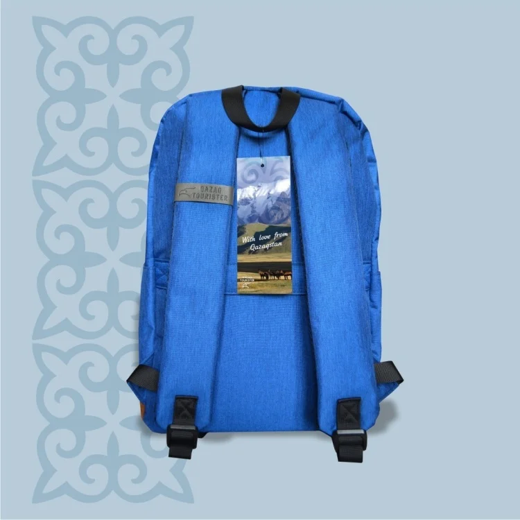 Рюкзак для ноутбука Qazaq Tourister QT-002 15.6" Grey Blue - ForteMarket Рюкзак для ноутбука Qazaq Tourister QT-002 15.6" Grey Blue купить,0