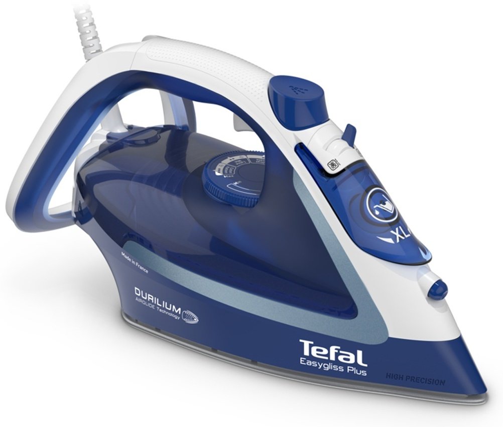 Утюг Tefal Easygliss Plus FV5770E0 синий купить,0