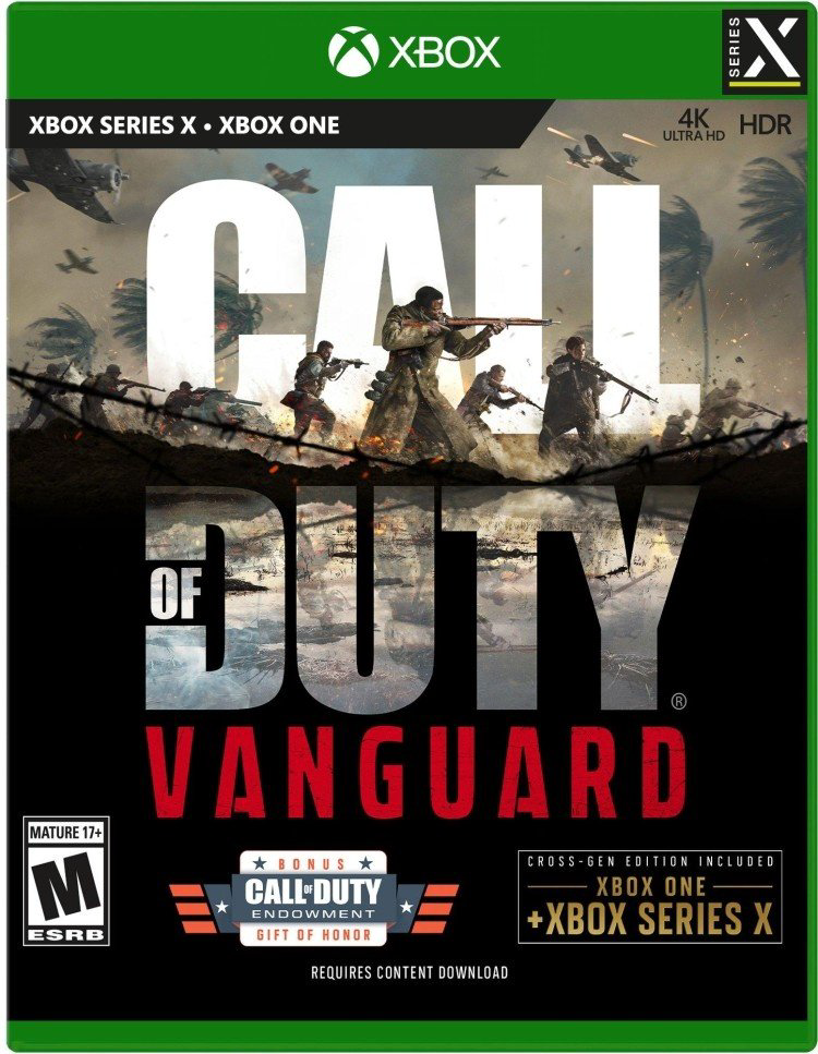 Видеоигра Call of Duty Vanguard Xbox SX / Xbox One RUS купить,NaN