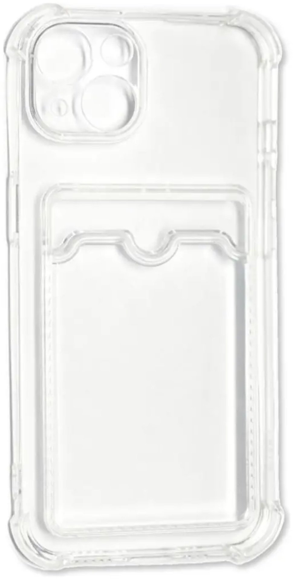 Чехол A-case для Apple iPhone 15 прозрачный