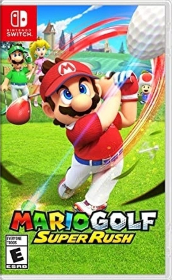 Видеоигра Mario Golf: Super Rush Nintendo Switch RUS