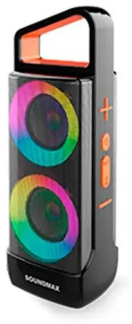 Портативная колонка SoundMAX SM-PS5022B черный