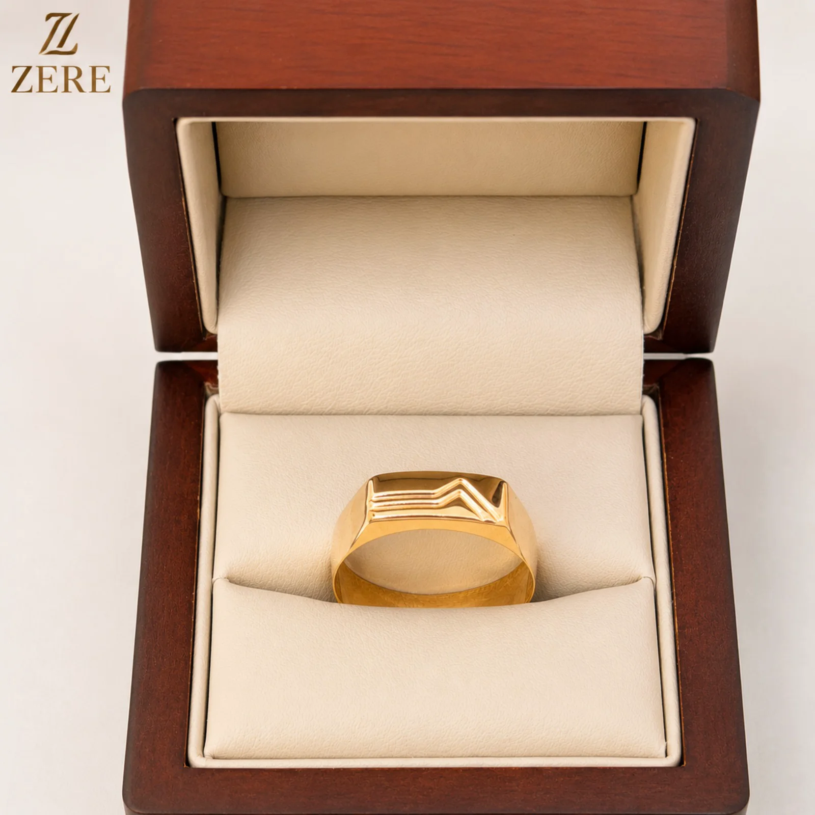 Печатка Zere ZR080512 золото 20.5р 1.3гр - ForteMarket Печатка Zere ZR080512 золото 20.5р 1.3гр купить,106000
