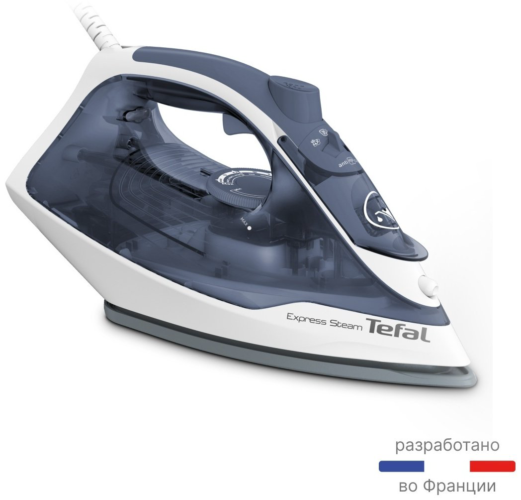 Утюг Tefal FV 2837 E0 синий купить,24990