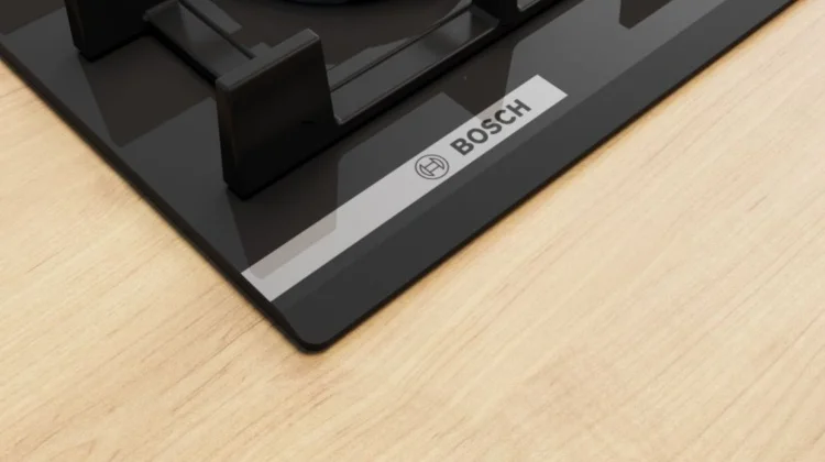 Газовая варочная панель Bosch PNK6B6P40R Black