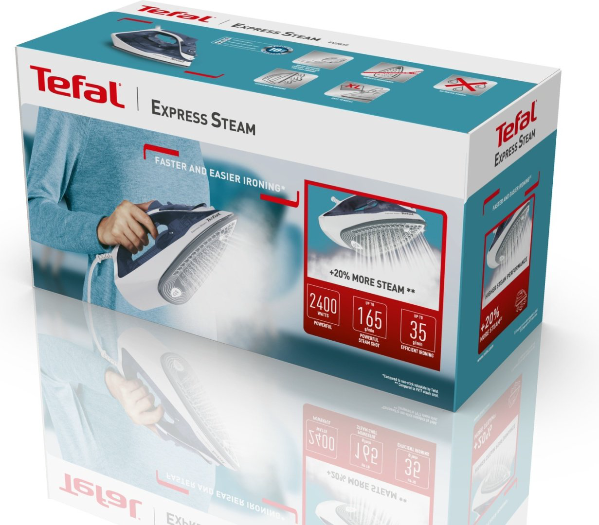 Утюг Tefal FV 2837 E0 синий купить,24990