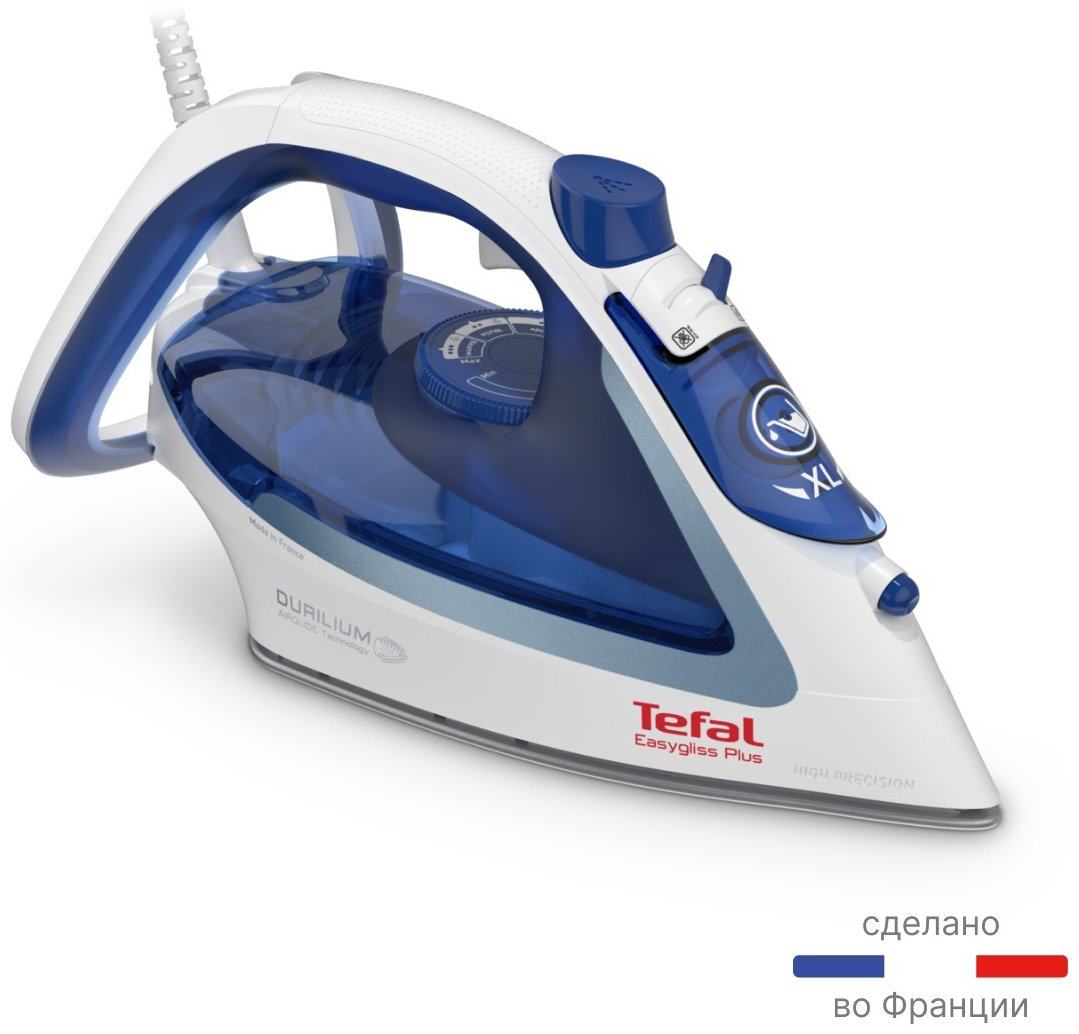 Утюг Tefal FV5736E0 синий купить,44990