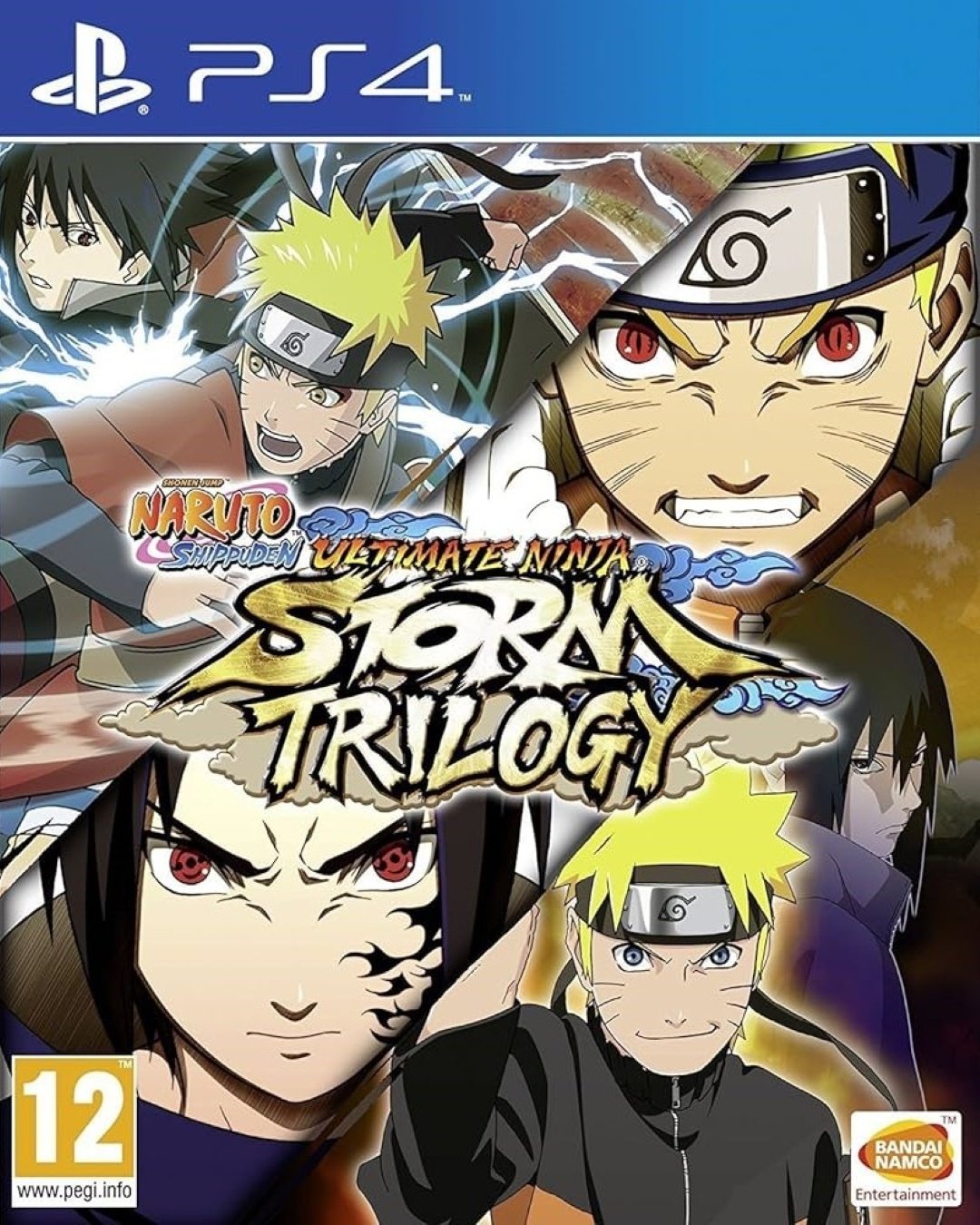Видеоигра Naruto Shippuden: Ultimate Ninja STORM Trilogy PS4 ENG