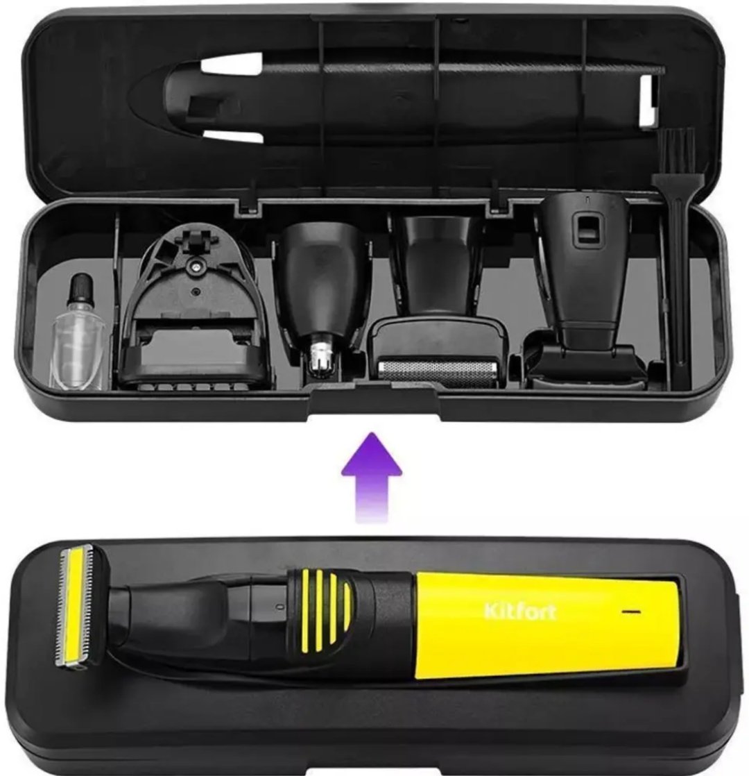 Kitfort триммер для бороды и усов, для носа, для ушей КТ-3139-3 - ForteMarket Kitfort триммер для бороды и усов, для носа, для ушей КТ-3139-3 купить,0