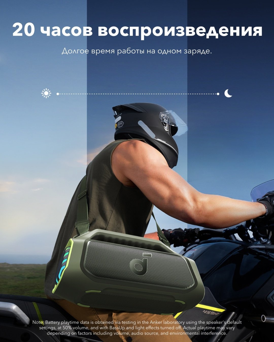 Портативная колонка Soundcore Boom 2 Plus зеленый - ForteMarket Портативная колонка Soundcore Boom 2 Plus зеленый купить,0