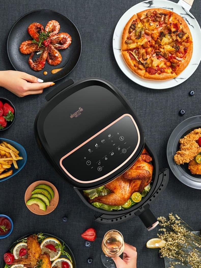 Аэрогриль Deerma Electric Oven Air Fryer KZ100 купить,function inputValueFn(){if((0,signal2.mK)(node),node.value===REQUIRED_UNSET_VALUE)throw new root_effect_scheduler.buA(-950,null);return node.value}
