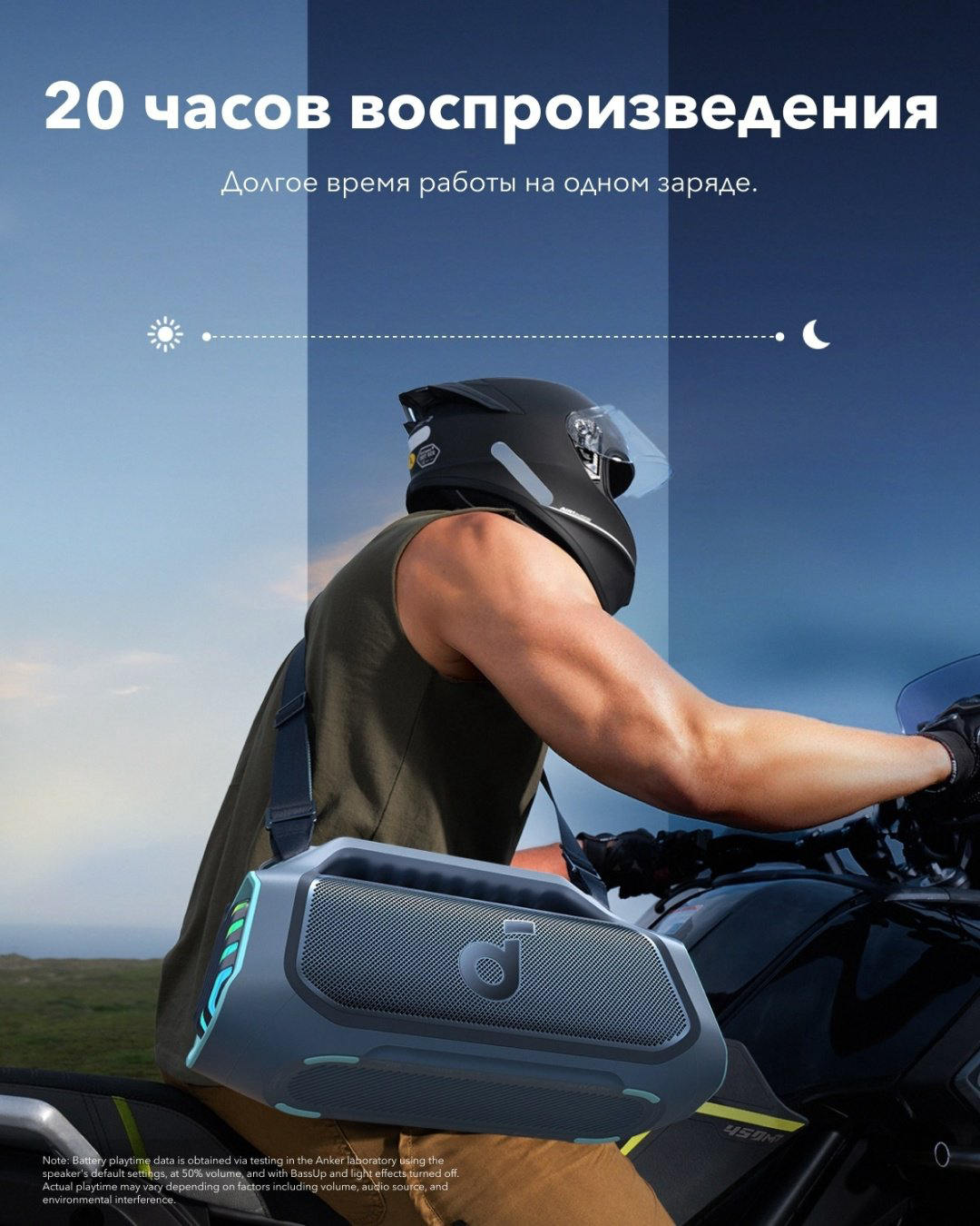 Портативная колонка Soundcore Boom 2 Plus синий - ForteMarket Портативная колонка Soundcore Boom 2 Plus синий купить,122990