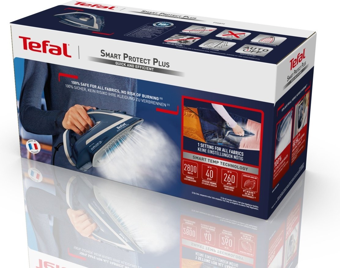 Утюг Tefal FV 6872 E0 синий купить,46990