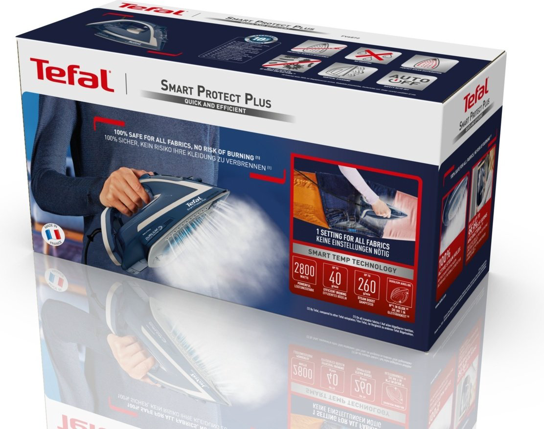 Утюг Tefal FV 6872 E0 синий купить,46990