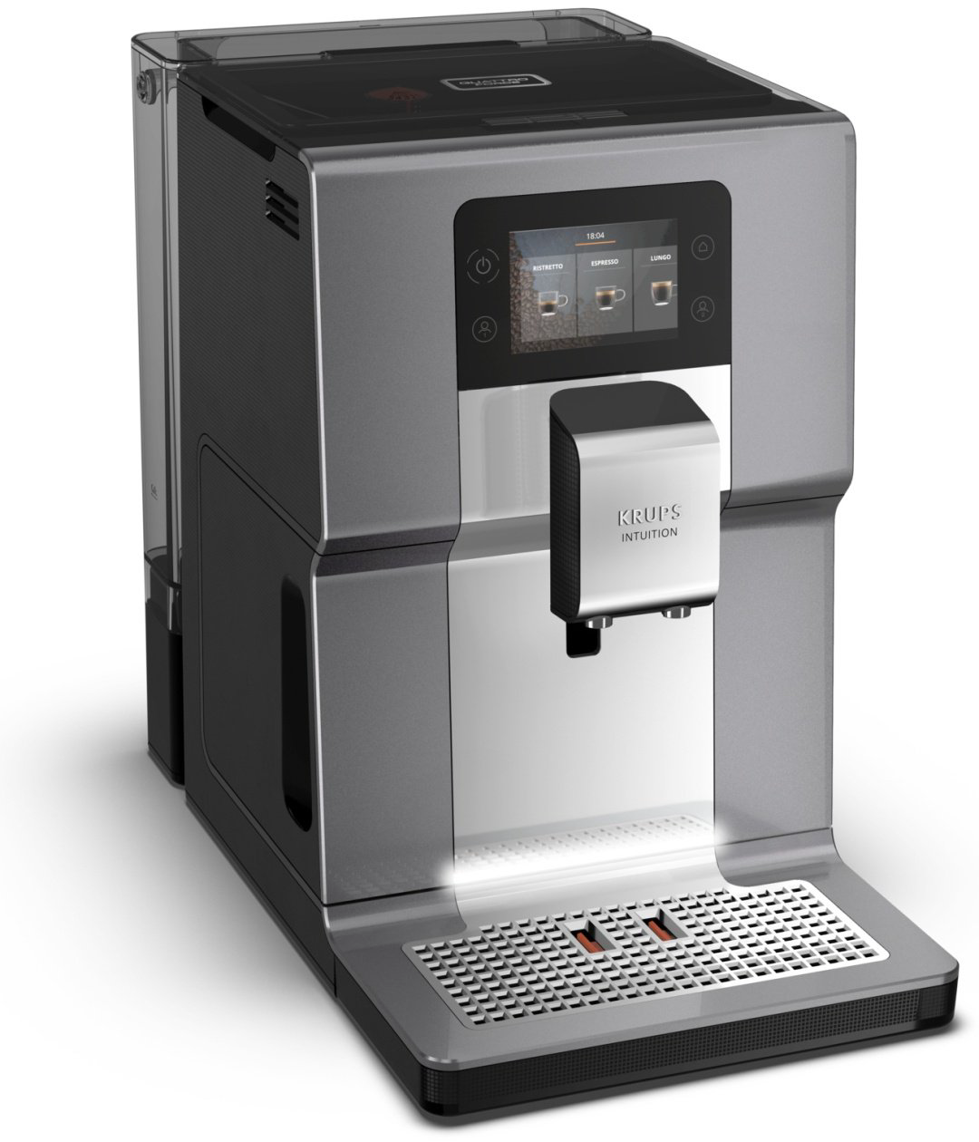 Кофемашина Krups Intuition Preference+ EA875E10 серебристый купить,NaN