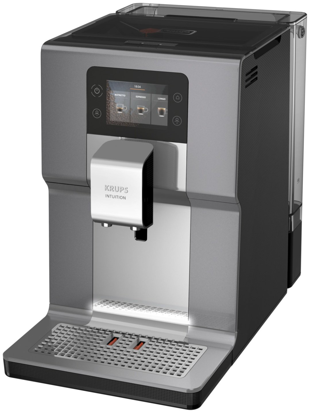 Кофемашина Krups Intuition Preference+ EA875E10 серебристый купить,NaN