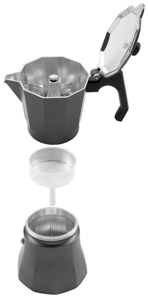 Кофеварка Polaris Graphit-9С серый - ForteMarket Кофеварка Polaris Graphit-9С серый купить,0