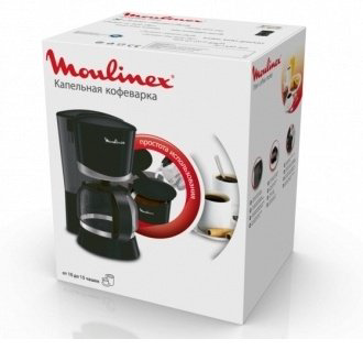 Кофеварка Moulinex FG 170819 черный купить,NaN