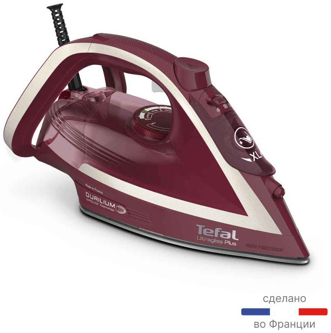 Утюг Tefal FV6820E0 бордовый купить,54990