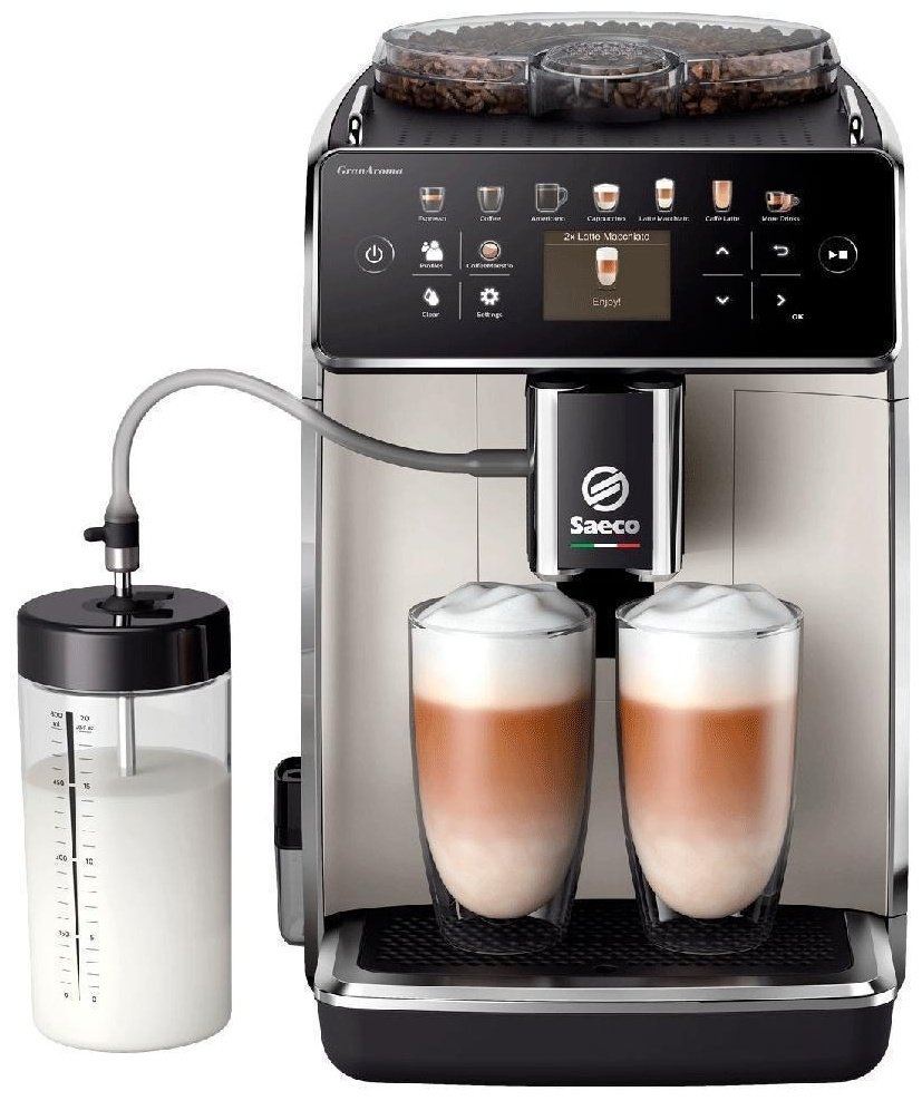 Кофемашина Saeco SM 6582 черный, серый