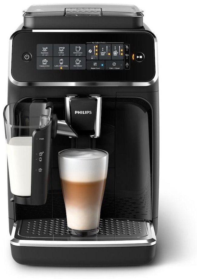 Кофемашина Philips LatteGo EP3241 черный купить,NaN