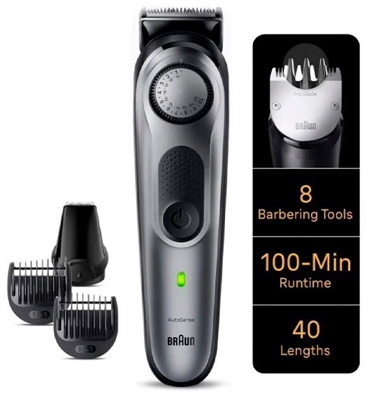 Braun триммер для бороды и усов BT-7420 BLK - ForteMarket Braun триммер для бороды и усов BT-7420 BLK купить,0
