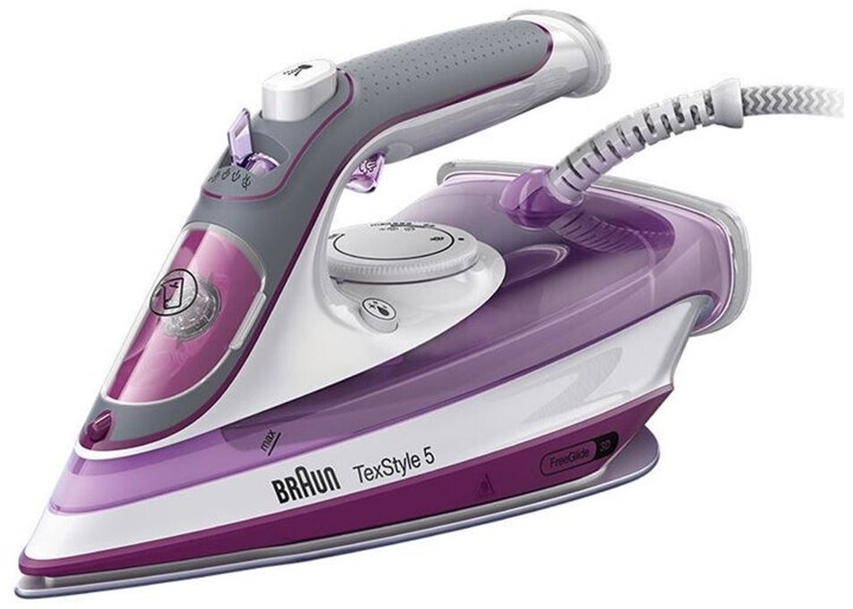 Утюг Braun SI 5037 VI белый-фиолетовый