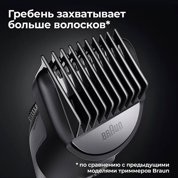 Braun триммер для бороды и усов BT-7420 BLK - ForteMarket Braun триммер для бороды и усов BT-7420 BLK купить,0